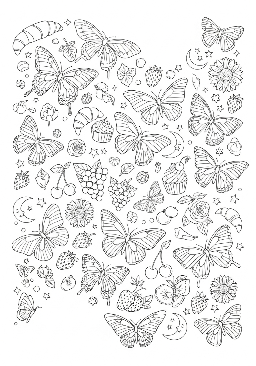 Patterns coloring pages printable line art